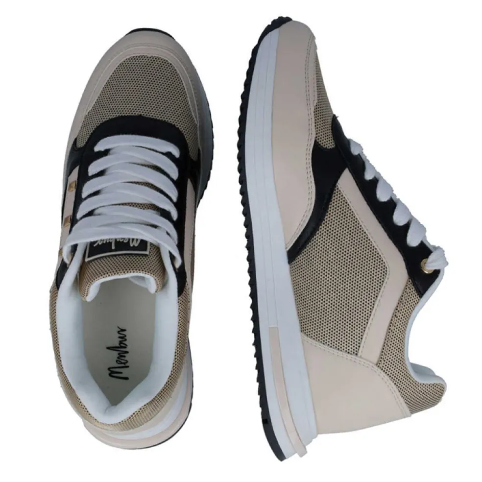 Sneakers donna “Menbur” 23139 Collezione Primavera/Estate 2025 – Beige multi