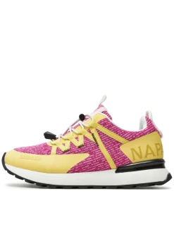 Sneakers Donna “Napapijri” NP0A4I72P911 Collezione Primavera/Estate 2025 – Giallo e Fucsia