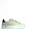 Sneakers donna “Patrizia Pepe” PPJ824 Collezione Primavera /Estate 2025 – Bianco/Avorio/Beige/Nero