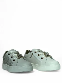 Sneakers donna “Patrizia Pepe” PPJ826 Collezione Primavera /Estate 2025 – Avorio/Bianco