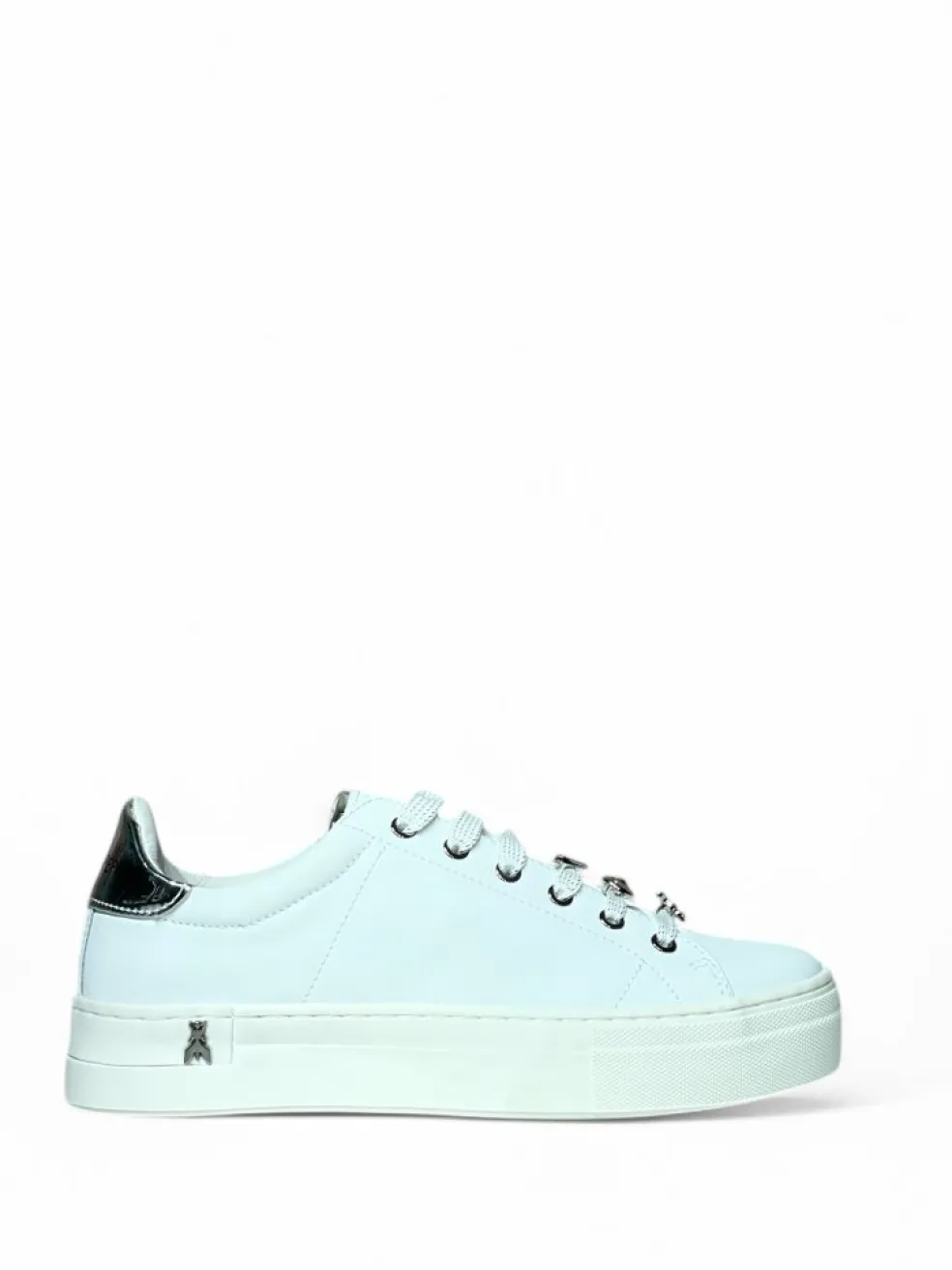 Sneakers donna “Patrizia Pepe” PPJ824 Collezione Primavera /Estate 2025 – Bianco/Avorio/Beige/Nero