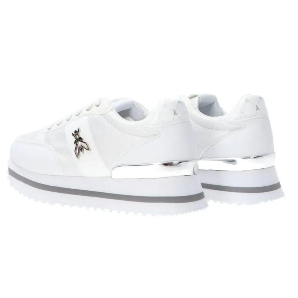 Sneakers donna “Patrizia Pepe” PPJ266 Collezione Primavera /Estate 2025 – Bianco/Beige
