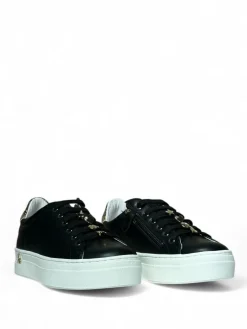 Sneakers donna “Patrizia Pepe” PPJ824 Collezione Primavera /Estate 2025 – Bianco/Avorio/Beige/Nero