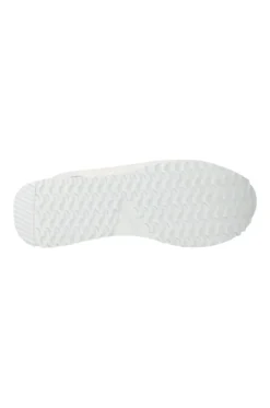 Sneakers donna “Patrizia Pepe” PPJ265 Collezione Primavera /Estate 2025 – Bianco e argento/Bianco e oro