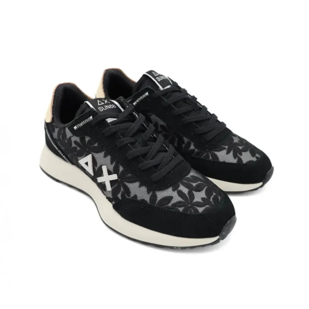 Sneakers donna “Sun68” Z34218 Collezione Primavera/Estate 2025 – Nero