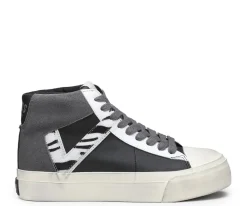 Sneakers donna “Virtus Palestre” VTW200100/01 Collezione Autunno/Inverno 2024/2025 Zebrato – Grigio/Bianco