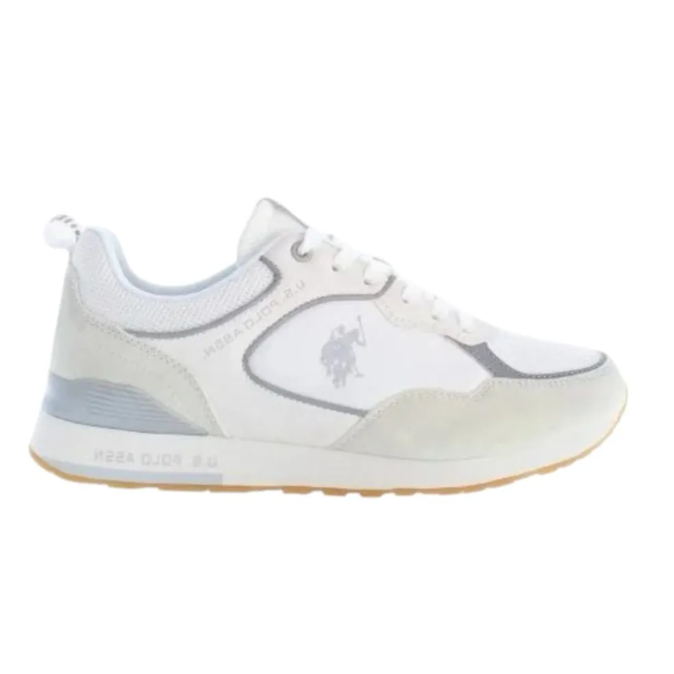 Sneakers Uomo ” U.S. Polo Assn.” Tabry007A Collezione Primavera/Estate 2025 – Bianco e Fango