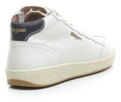 Sneakers Uomo “Blauer” MURRAY02 Collezione Primavera/Estate 2025 – Bianco