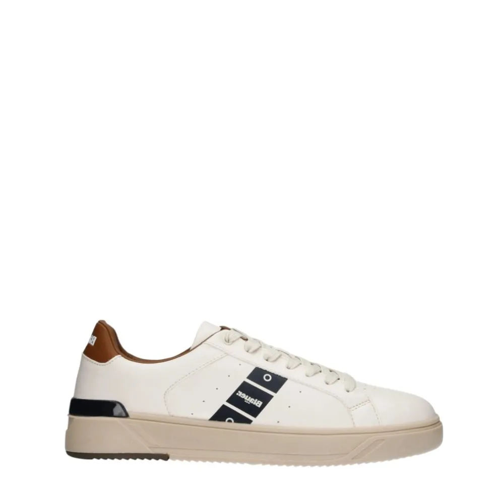 Sneakers Uomo “Blauer” S4ANSON01/PUC Collezione Primavera/Estate 2025 – Crema