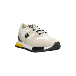 Sneakers Uomo “Blauer” S3HERON01/COD Collezione Primavera/Estate 2025 – Bianco e Beige