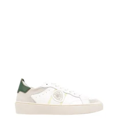 Sneakers Uomo “Blauer” STATEN07 Collezione Primavera/Estate 2025 – Bianco e Verde