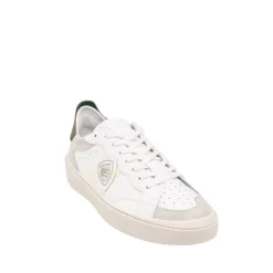 Sneakers Uomo “Blauer” STATEN07 Collezione Primavera/Estate 2025 – Bianco e Verde