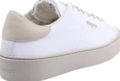Sneakers Uomo “Blauer” S4TATEN0/LES Collezione Primavera/Estate 2025 – Bianco e Beige
