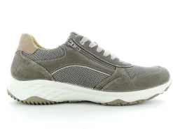 Sneakers Uomo “IMAC” 551720 Collezione Primavera/Estate 2025 – Tortora e ocra