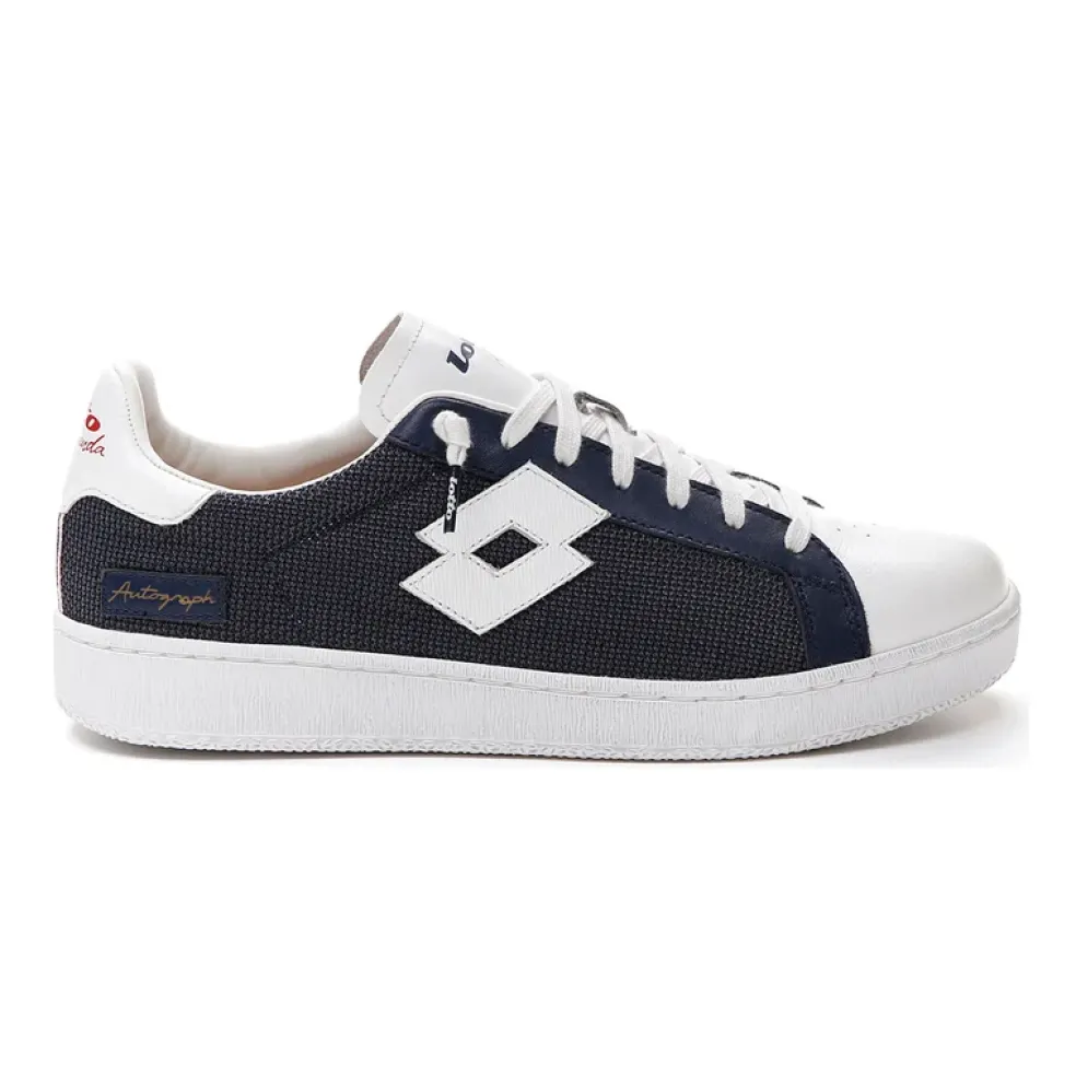 Sneakers Uomo “Lotto” 214022 6FK/4N2 Collezione Primavera/Estate 2025 – Bianco blu/Bianco e beige