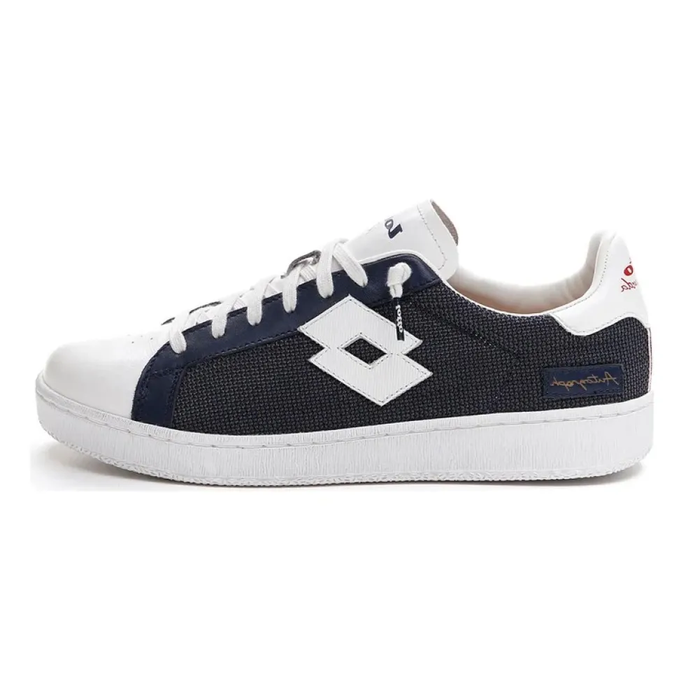 Sneakers Uomo “Lotto” 214022 6FK/4N2 Collezione Primavera/Estate 2025 – Bianco blu/Bianco e beige