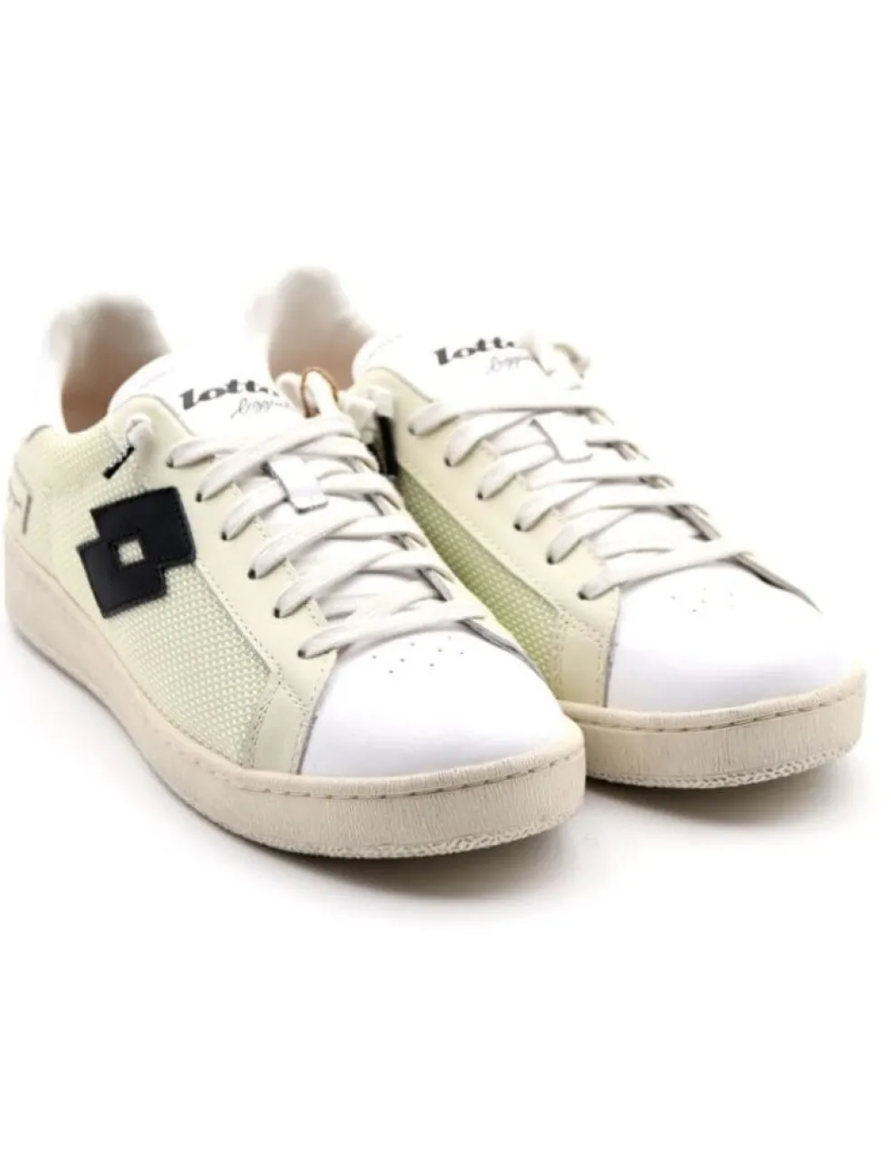 Sneakers Uomo “Lotto” 214022 6FK/4N2 Collezione Primavera/Estate 2025 – Bianco blu/Bianco e beige