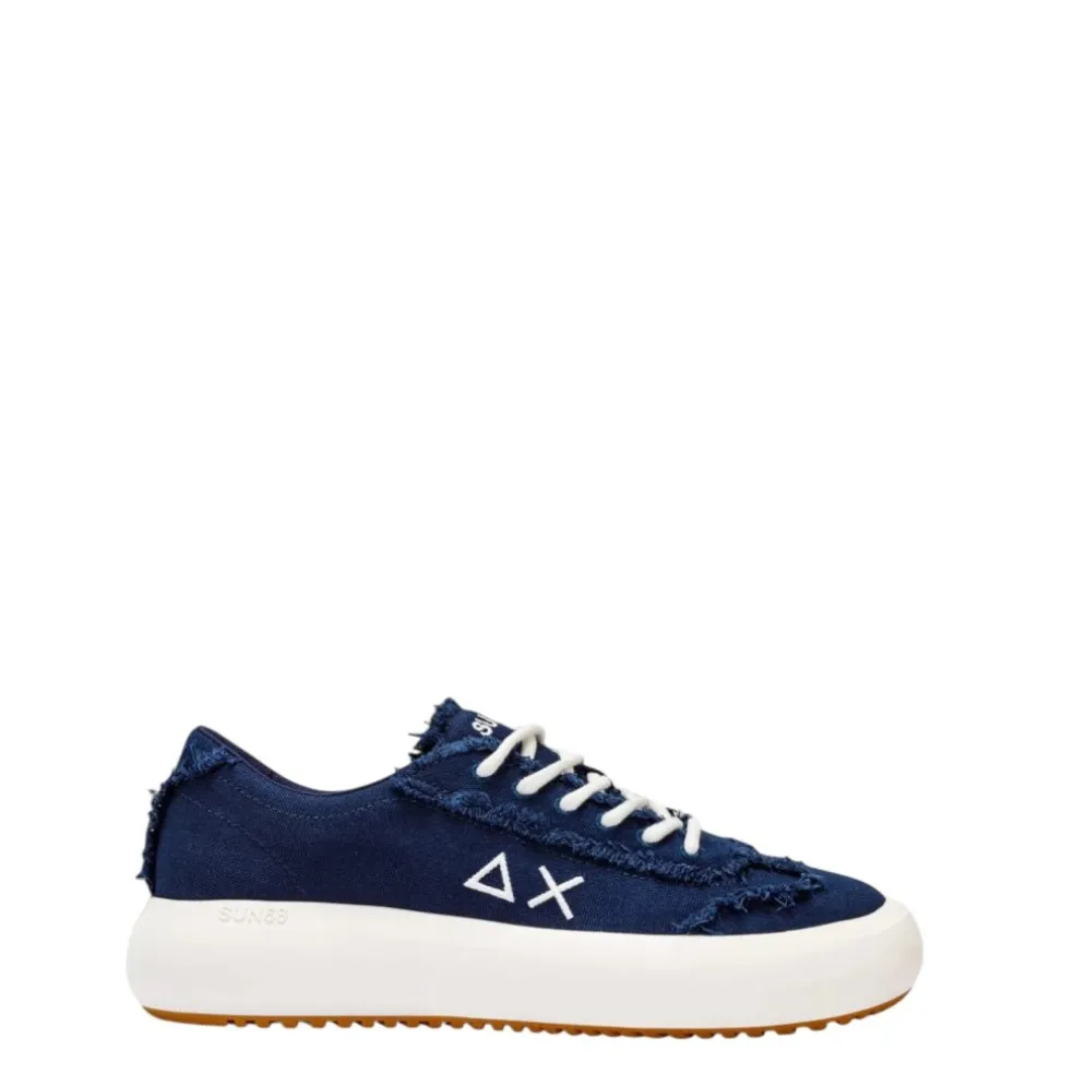 Sneakers Uomo “SUN68” Z34136 Collezione Primavera/Estate 2025 – Blu/Verde