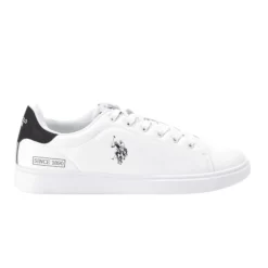 Sneakers Uomo “U.S. Polo Assn.” Byroon001 Collezione Primavera/Estate 2025 Bianco – Nero