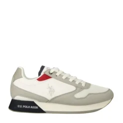 Sneakers uomo “U.S. Polo Assn.” NOBIL003G-WHI Collezione Primavera/Estate 2025 – Bianco Multi