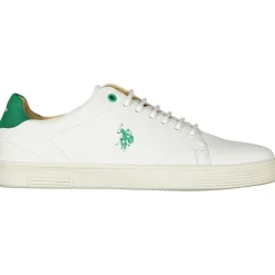 Sneakers Uomo “U.S Polo Assn.” Hummer001 Collezione Primavera/Estate 2025 – Bianco e Verde