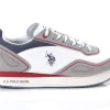 Sneakers Uomo “U.S Polo Assn.” Nobil012-WHI Collezione Primavera/Estate 2025 – Grigio Multi