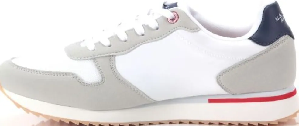 Sneakers Uomo “U.S Polo Assn.” Altena001A Collezione Primavera/Estate 2025 – Bianco Multi