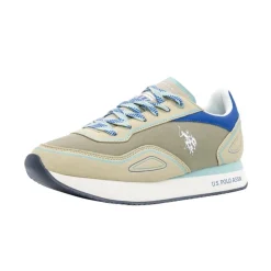 Sneakers Uomo “U.S. Polo Assn.” Nobil012A Collezione Primavera/Estate 2025 – Fango e Azzurro