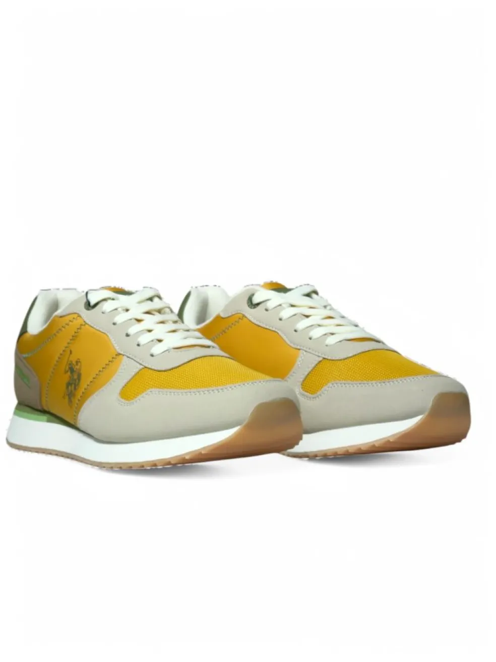 Sneakers Uomo “U.s. Polo Assn.” Altena001A Collezione Primavera/Estate 2025 – Senape e Fango