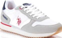 Sneakers Uomo “U.S Polo Assn.” Altena001A Collezione Primavera/Estate 2025 – Bianco Multi