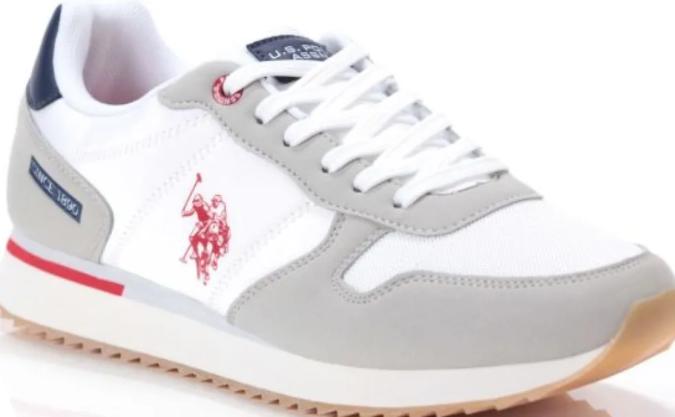 Sneakers Uomo “U.S Polo Assn.” Altena001A Collezione Primavera/Estate 2025 – Bianco Multi