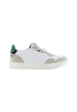 Sneakers uomo “U.S. Polo Assn.” Kosmo001B Collezione Primavera/Estate 2025 – Bianco e Nero/Bianco e Verde/Bianco e Rosso