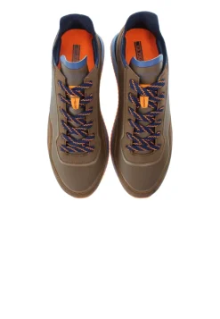 Sneakers Uomo “U.S. Polo Assn.” Spark003 Collezione Primavera/Estate 2025 – Marrone Multi/Grigio Multi