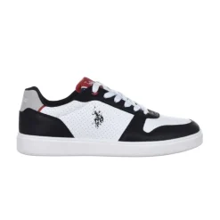 Sneakers “U.S. Polo Assn” Rokko003b Collezione Primavera/Estate 2025 – Bianco e Nero