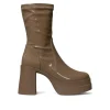 Stivaletti donna “Apepazza” F3PRETTY01/PAT Collezione Autunno/Inverno 2024/2025 – Taupe/Nero