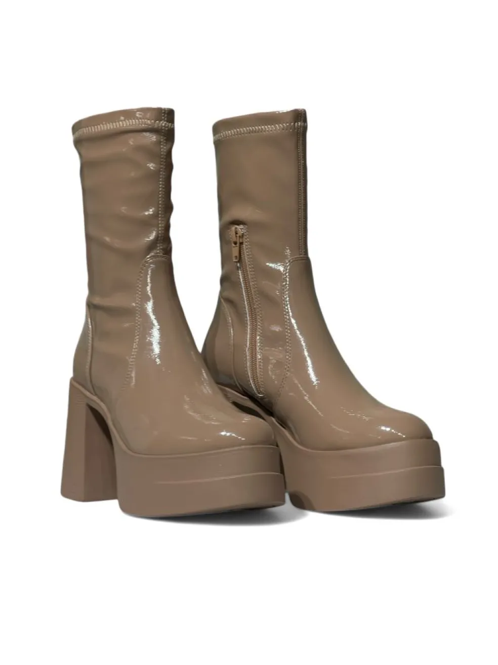 Stivaletti donna “Apepazza” F3PRETTY01/PAT Collezione Autunno/Inverno 2024/2025 – Taupe/Nero