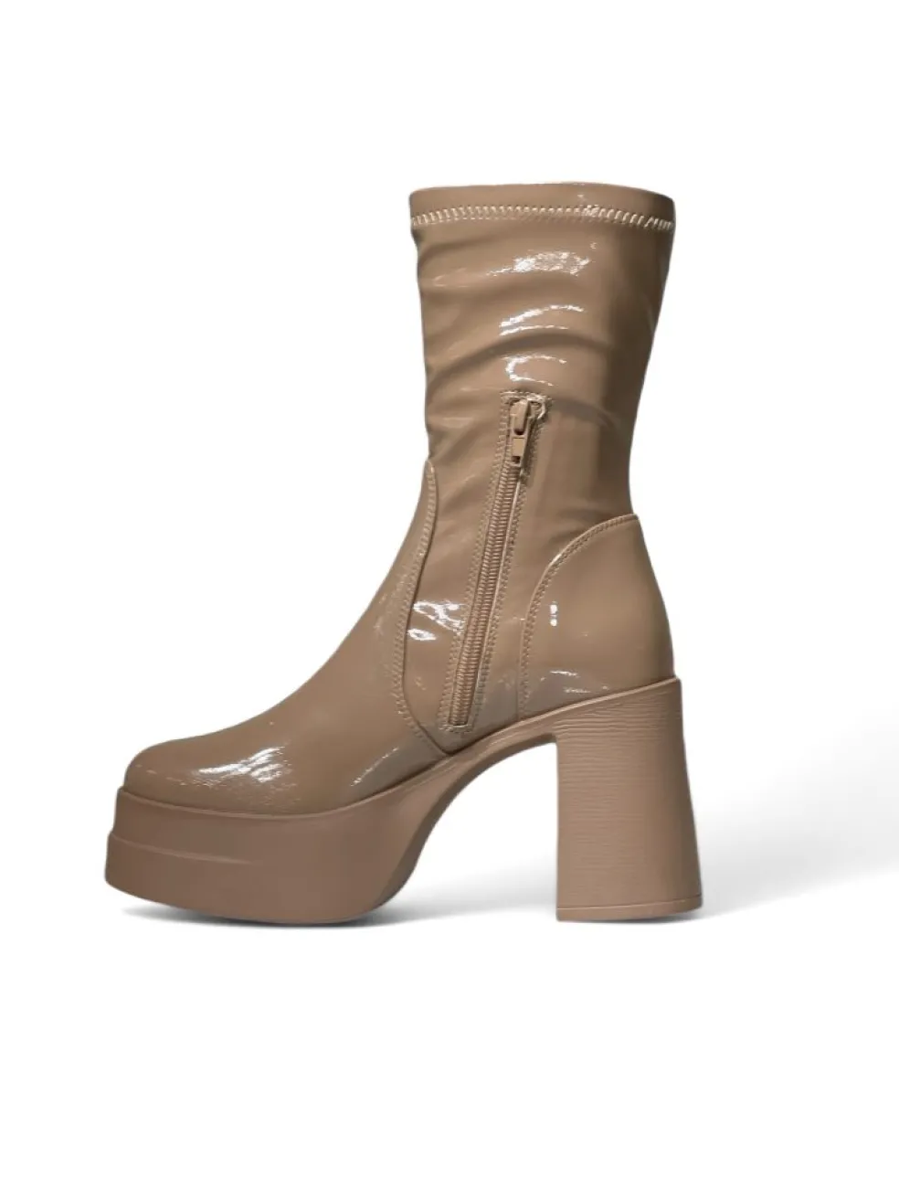 Stivaletti donna “Apepazza” F3PRETTY01/PAT Collezione Autunno/Inverno 2024/2025 – Taupe/Nero