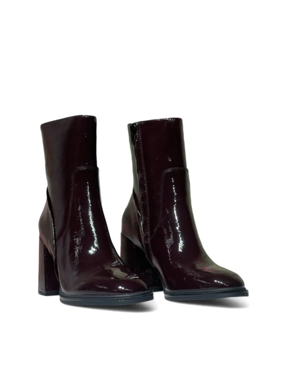Stivaletti donna “Apepazza” F3TRENDY03/PAT Collezione Autunno/Inverno 2024/2025 – Nero/Bordeaux