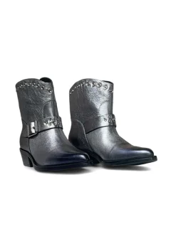 Stivaletti donna “Carmens” KELLY STUD Collezione Autunno/Inverno 2024/2025 – Argento