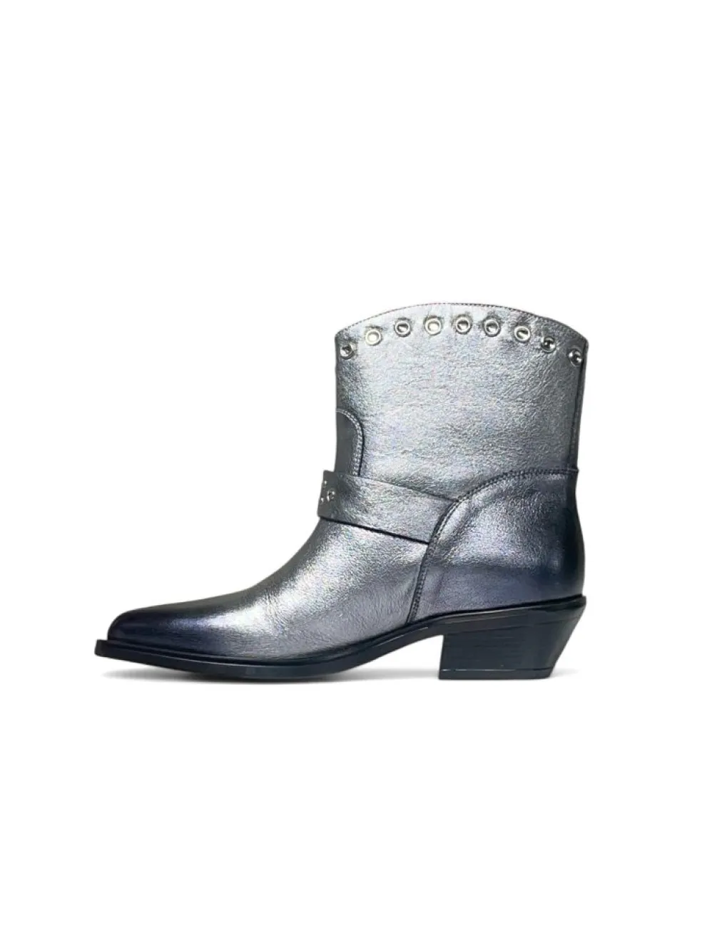Stivaletti donna “Carmens” KELLY STUD Collezione Autunno/Inverno 2024/2025 – Argento
