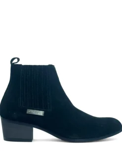 Stivaletti donna “Gaelle Paris” GBCUP690 Collezione Autunno/Inverno 2024/2025 Camoscio – Nero