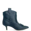 Stivaletti donna “Gaelle Paris” GBDC2599FSTT Collezione Autunno/Inverno 2024/2025 In raso – Nero