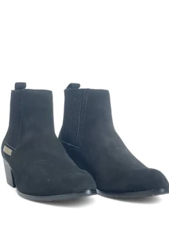 Stivaletti donna “Gaelle Paris” GBCUP690 Collezione Autunno/Inverno 2024/2025 Camoscio – Nero