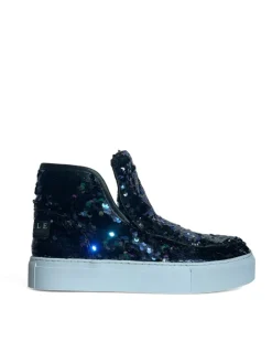 Stivaletti donna “Gaelle Paris” GBCDM2891/92 Collezione Autunno/Inverno 2024/2025 – Nero/Multicolor/Nero e oro