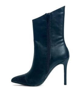 Stivaletti donna “Gaelle Paris” GBCDM2903 Collezione Autunno/Inverno 2024/2025 – Nero/Bianco