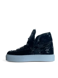 Stivaletti donna “Gaelle Paris” GBCDM2891/92 Collezione Autunno/Inverno 2024/2025 – Nero/Multicolor/Nero e oro