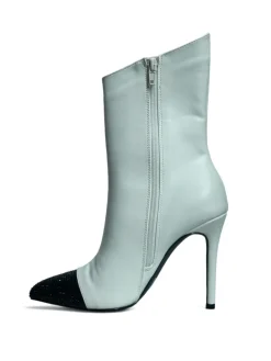 Stivaletti donna “Gaelle Paris” GBCDM2903 Collezione Autunno/Inverno 2024/2025 – Nero/Bianco