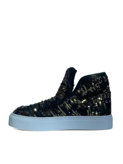 Stivaletti donna “Gaelle Paris” GBCDM2891/92 Collezione Autunno/Inverno 2024/2025 – Nero/Multicolor/Nero e oro