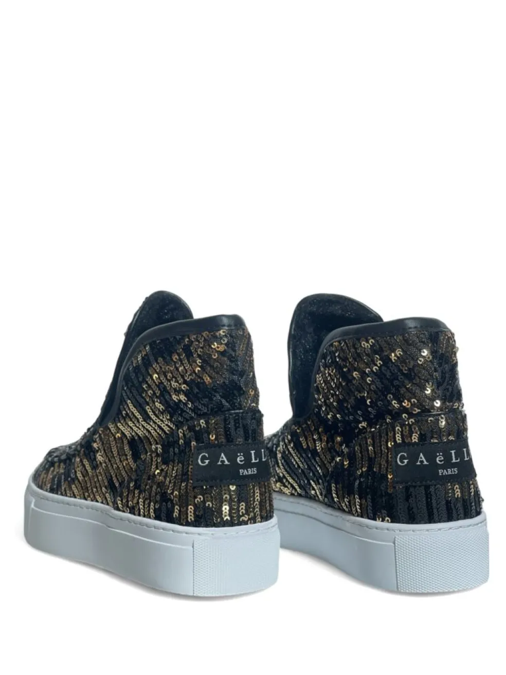 Stivaletti donna “Gaelle Paris” GBCDM2891/92 Collezione Autunno/Inverno 2024/2025 – Nero/Multicolor/Nero e oro