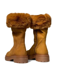 Stivaletti donna “Geox” D IRIDEA M Collezione Autunno/Inverno 2024/2025 – Cognac